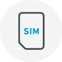SIM内蔵で端末単体で通信可能